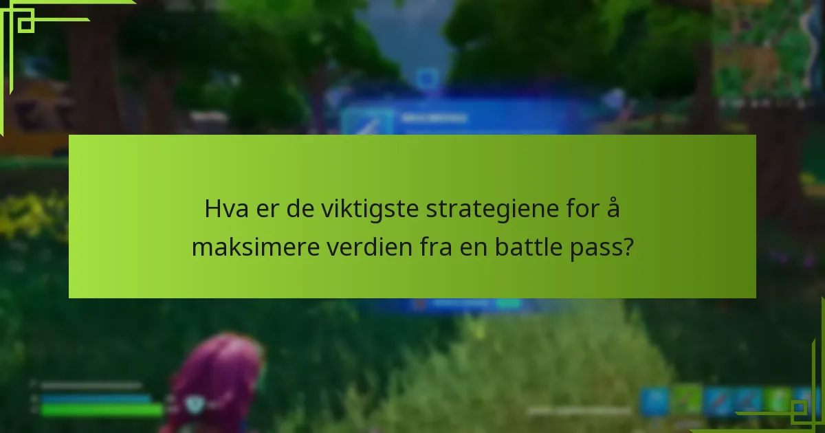 Hvordan fungerer battle pass-systemet i Fortnite?